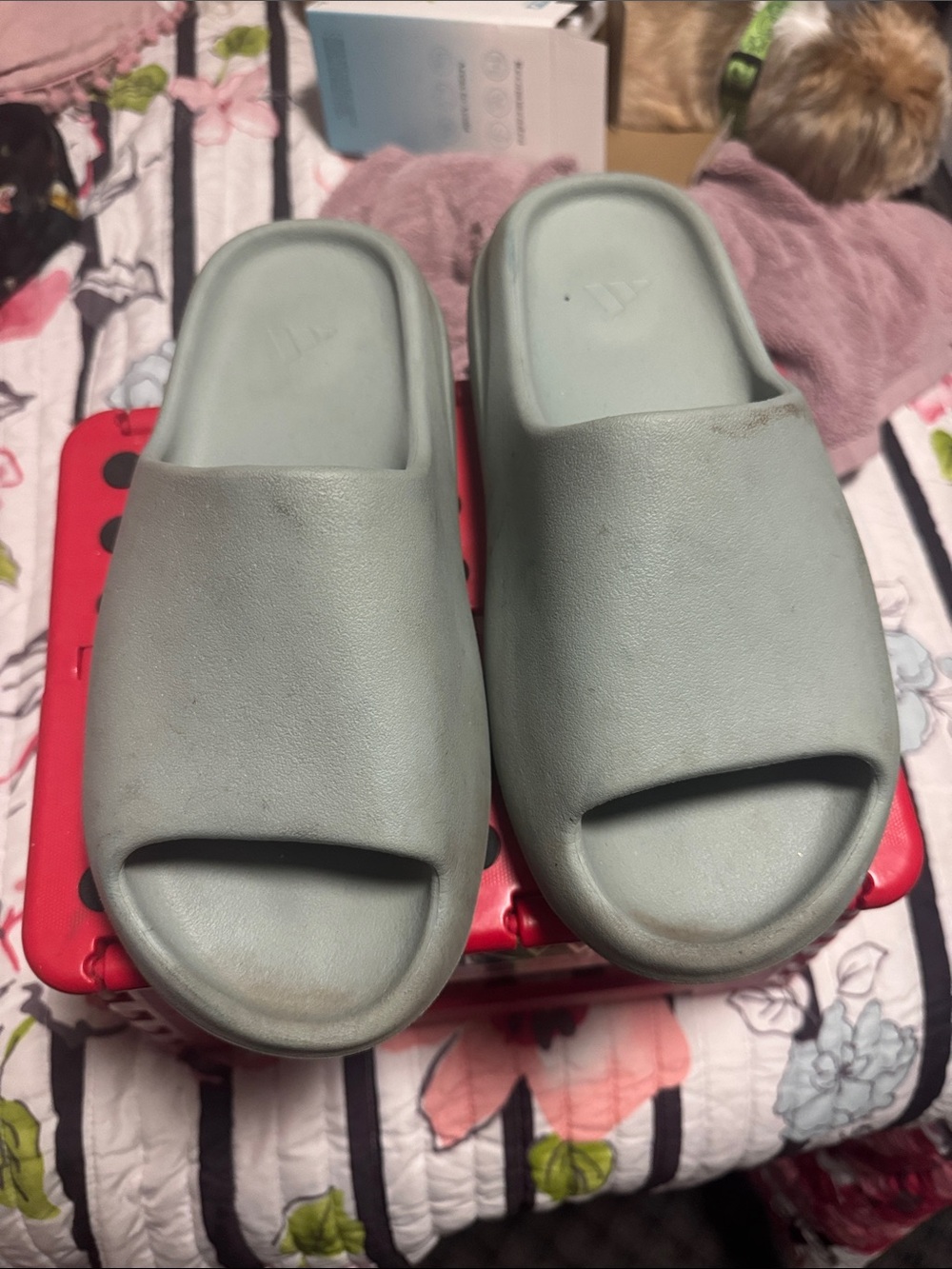 Yezzy Slide - Light Blue Casual Slip-On size 9